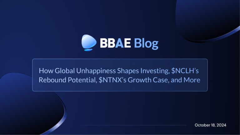 Image representing blog post How Global Unhappiness Shapes Investing, $NCLH’s Rebound Potential, $NTNX’s Growth Case, and More